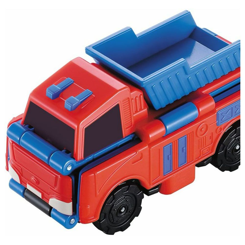 Transracers - 2-In-1 Cons Vehicle Tow Truck & Dump Truck