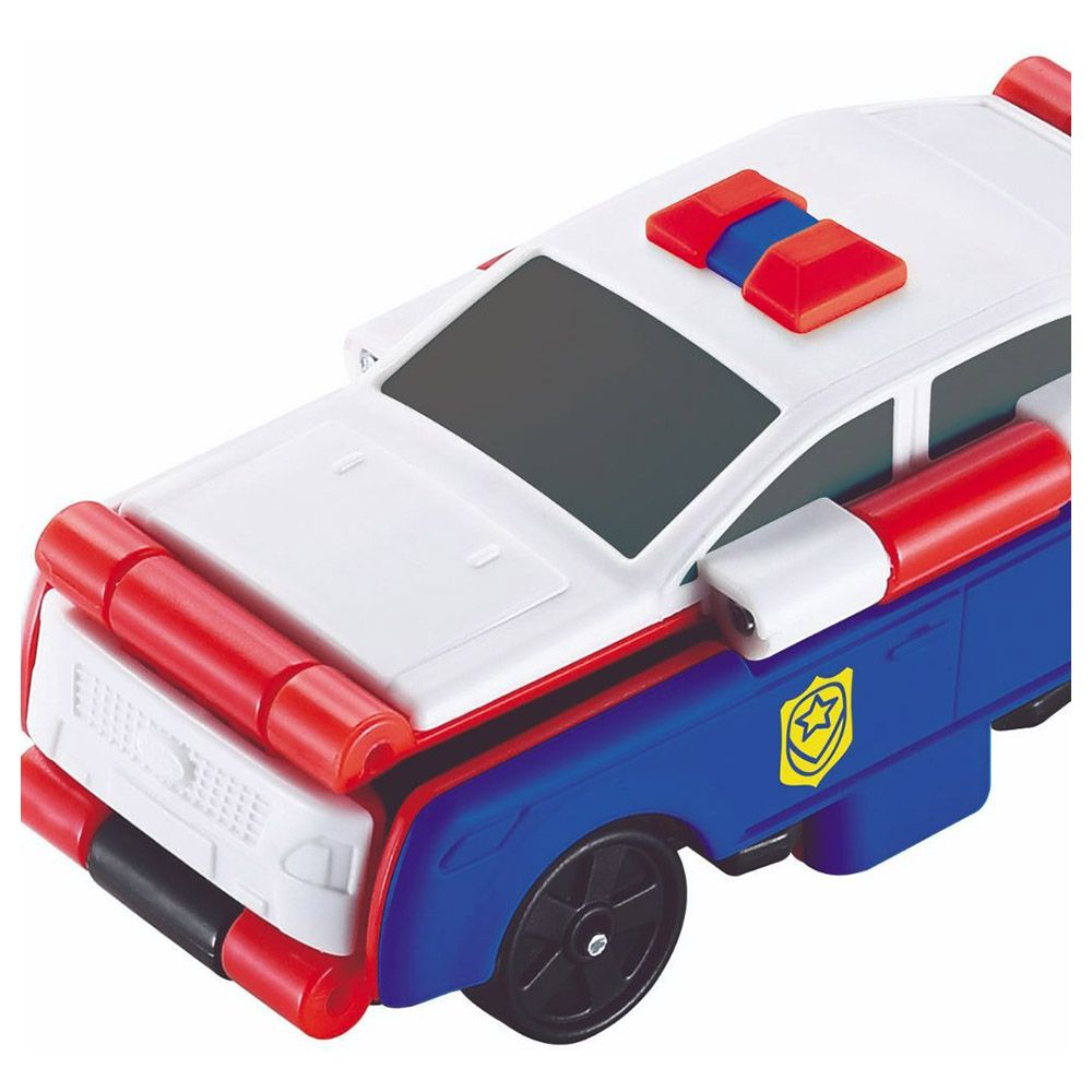 Transracers - 2-In-1 Special Vehicle - Police Car & Sports Car