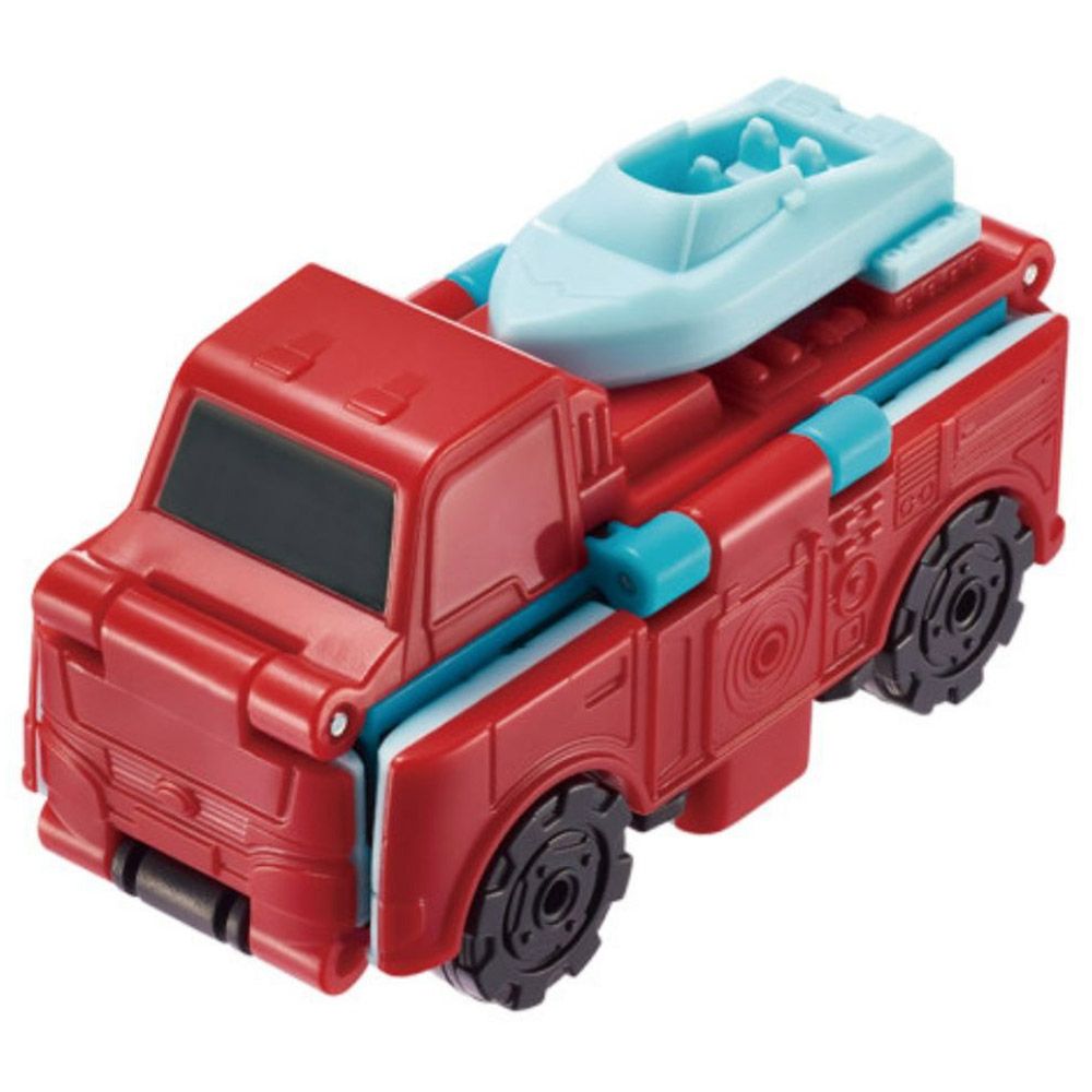 Transracers - 2-In-1 Flip Vehicle Dolphin Car To Storage Vehicle