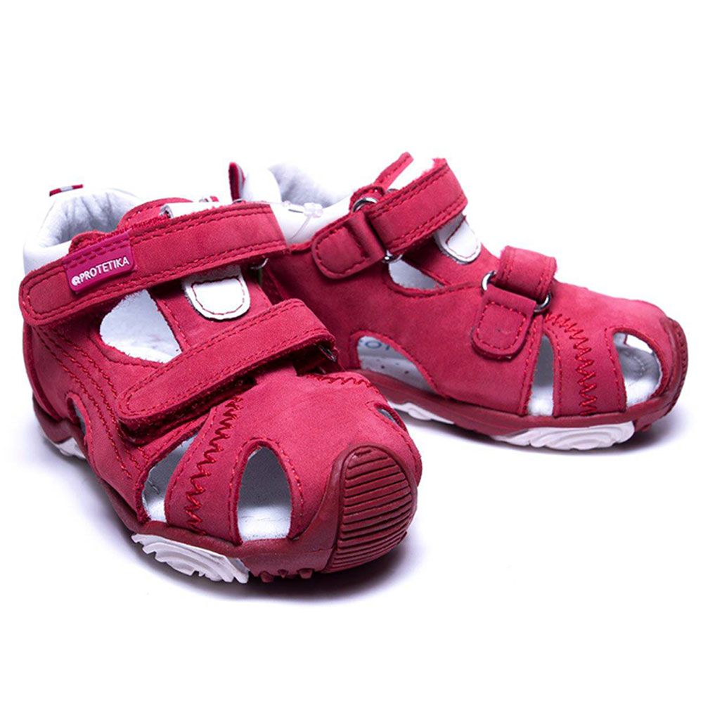 Protetika - Aris Leather Sandals - Red