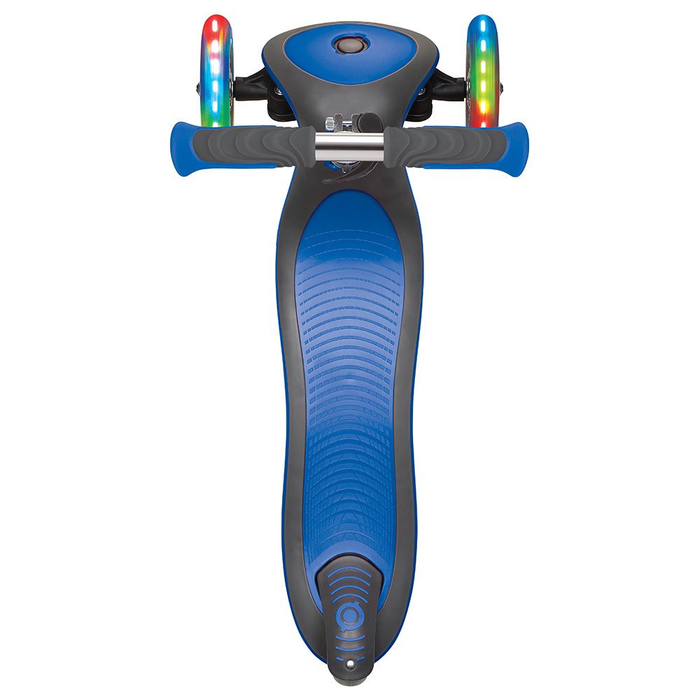 Globber - Elite Deluxe Lights Scooter - Navy Blue