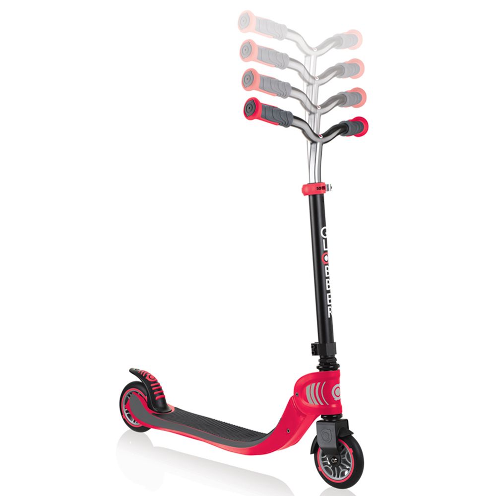 Globber - Flow Foldable Scooter 125 - Black/Red