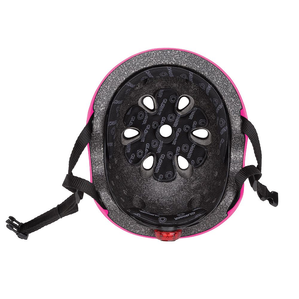 Globber - Helmet Primo Lights - Deep Pink, 48-53Cm