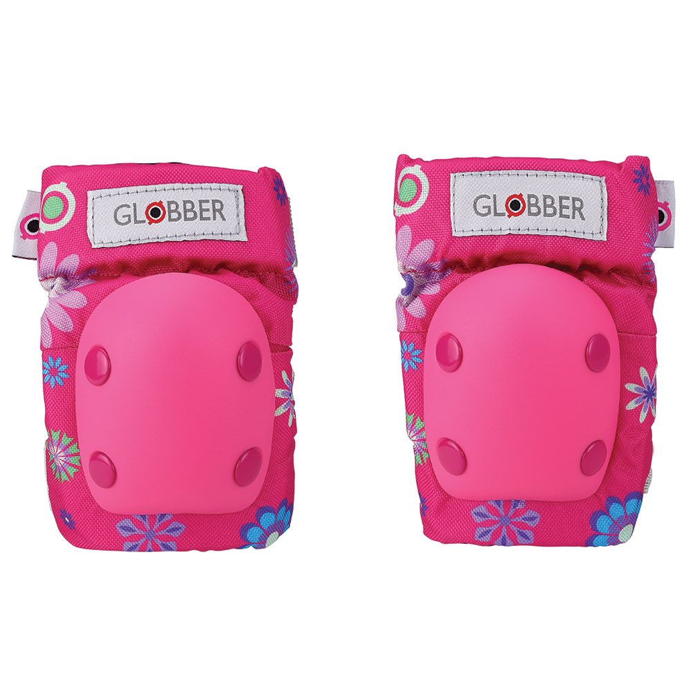 Globber - Toddler Pads - Flower Pink