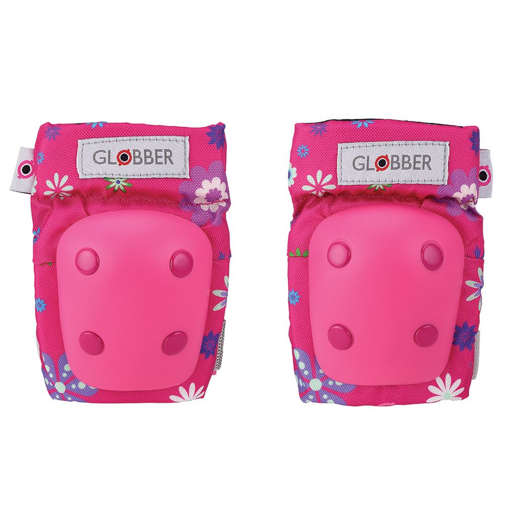 Globber - Toddler Pads - Flower Pink