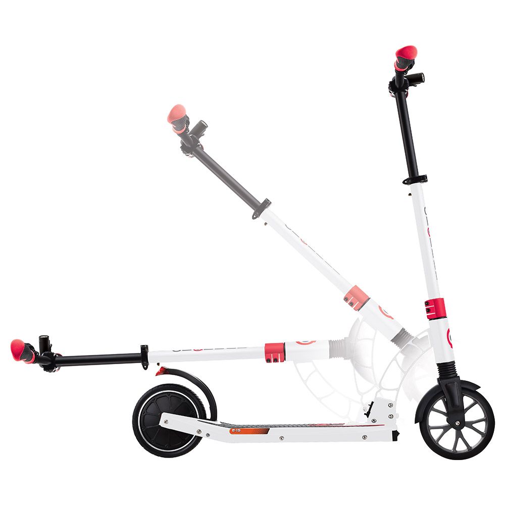 Globber - One K E-Motion 15 Electric Scooter- White