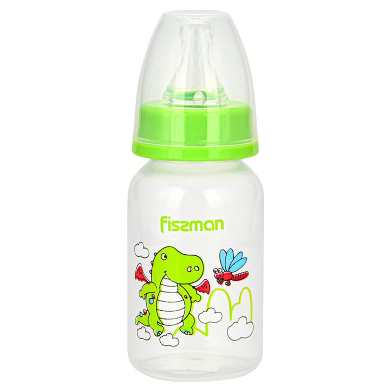 Fissman - Feeding Bottle w/ Lid - 120ml - Green