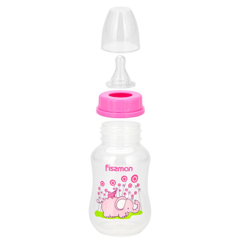 Fissman - Feeding Food Grade Plastic Bottle - Pink