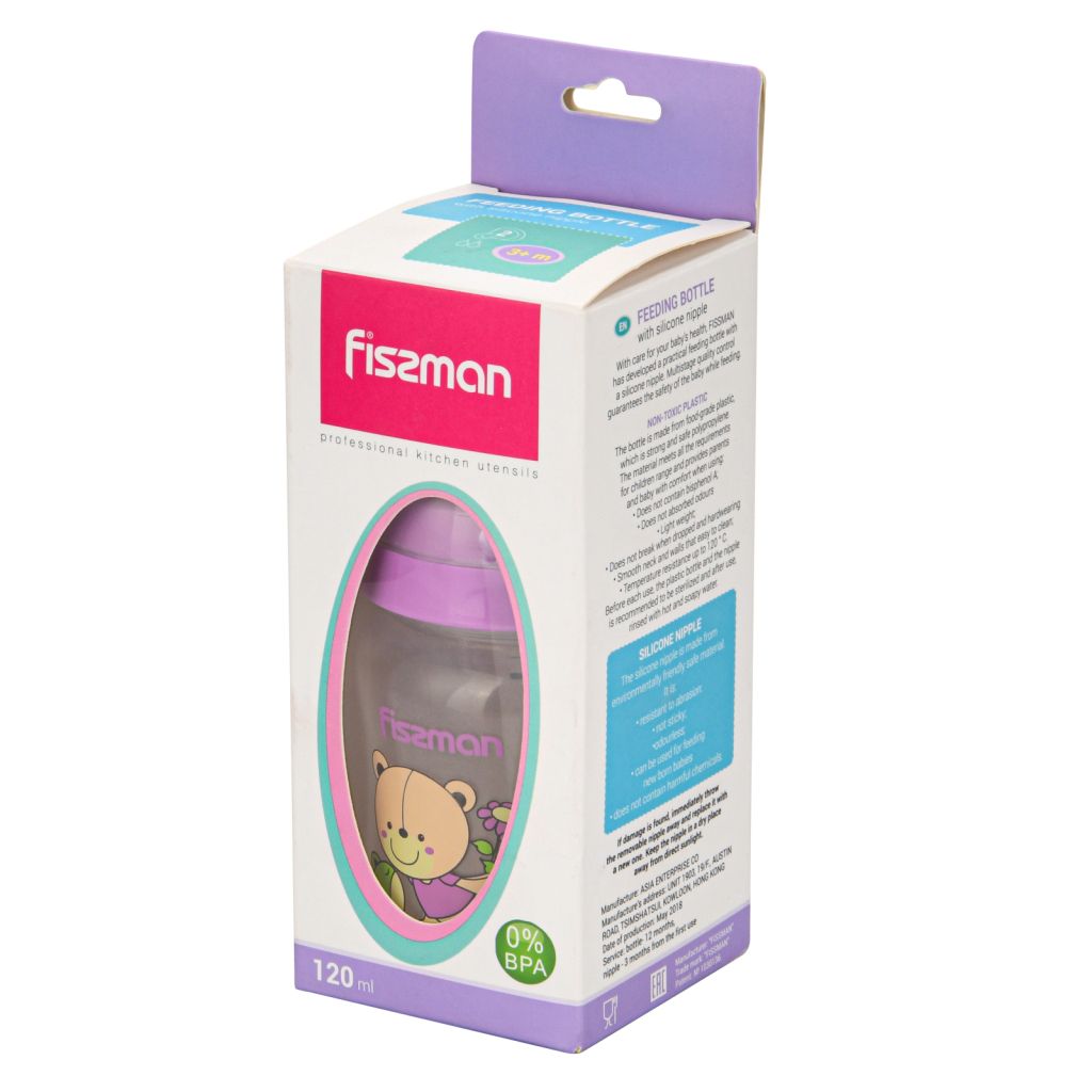  Fissman - Feeding Bottle w/ Wide Neck - 120ml 