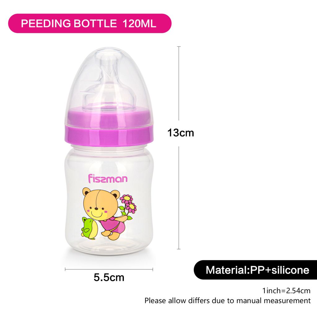  Fissman - Feeding Bottle w/ Wide Neck - 120ml 