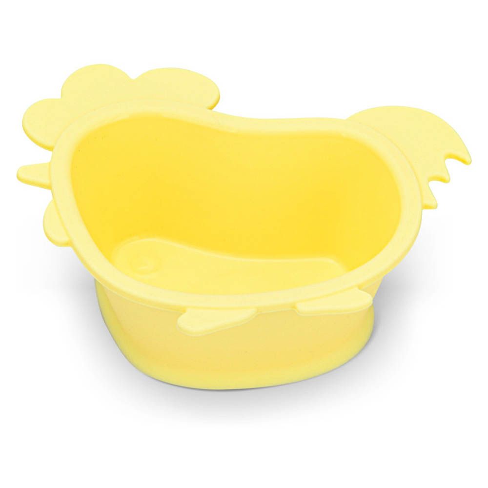 Fissman - Kids Silicone Bowl - 200Ml - Yellow