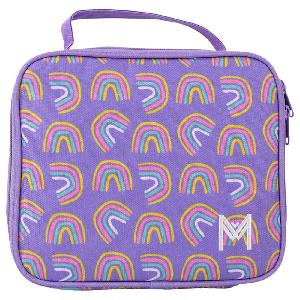 MontiiCo - Medium Insulated Lunch Bag - Rainbows