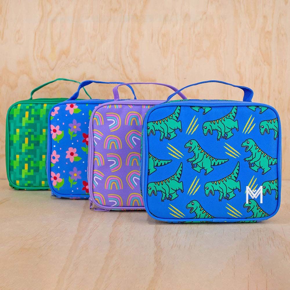 MontiiCo - Medium Insulated Lunch Bag - Rainbows