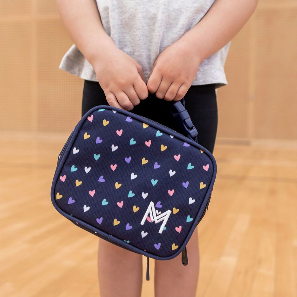 Montii - Mini Insulated Lunch Bag - Hearts