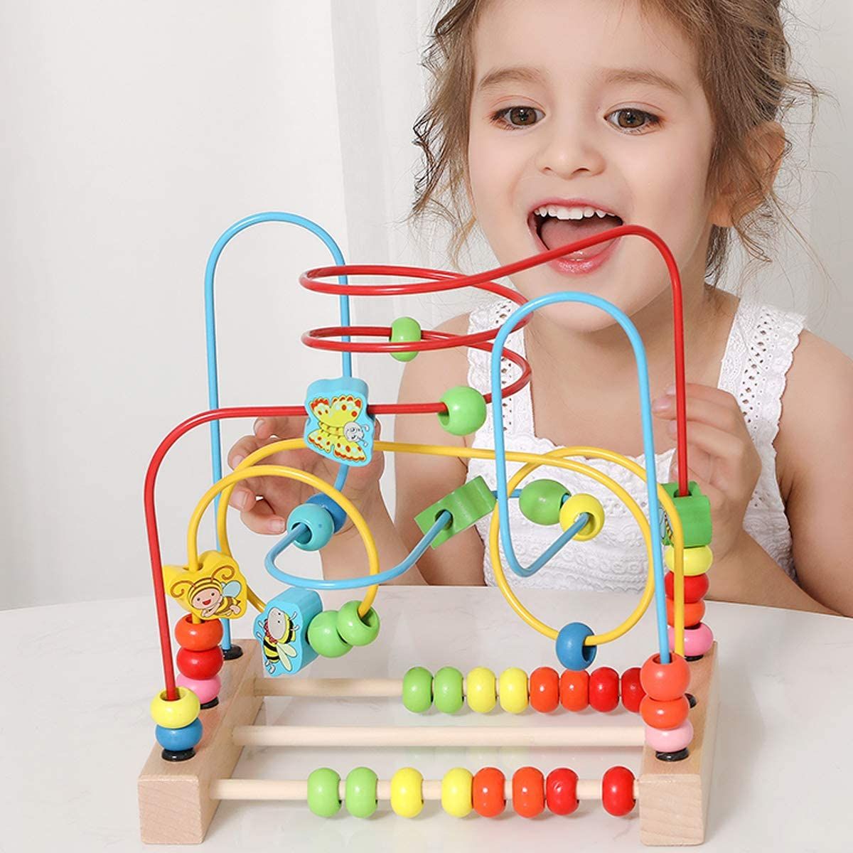 Factory Price - Preschool Wooden Kids Bead Maze