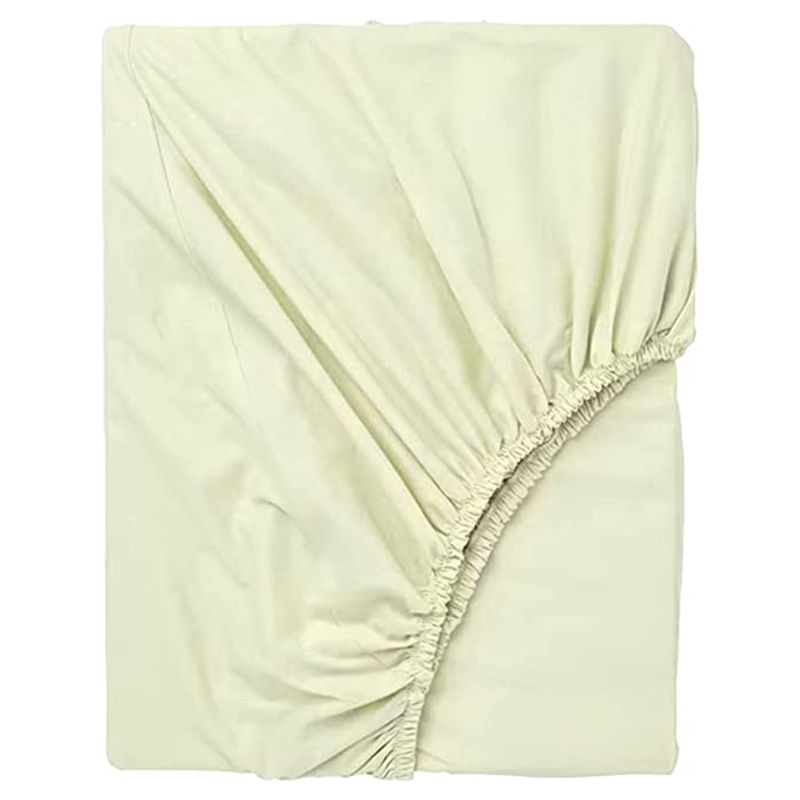 BYFT - Tulip King Fitted Sheet 180 x 210 + 30 cm - Cream 