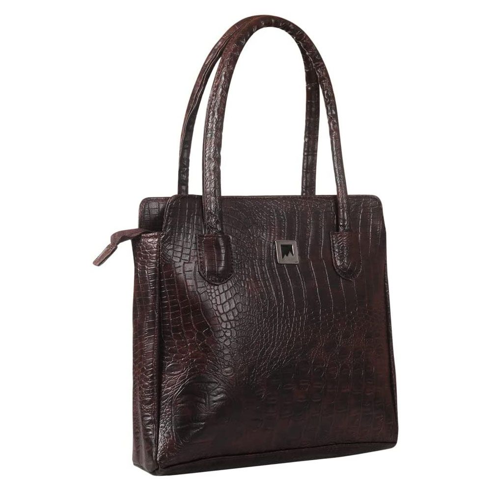 Mounthood - Anat Ladies Hand/Shoulder Bag - Brown