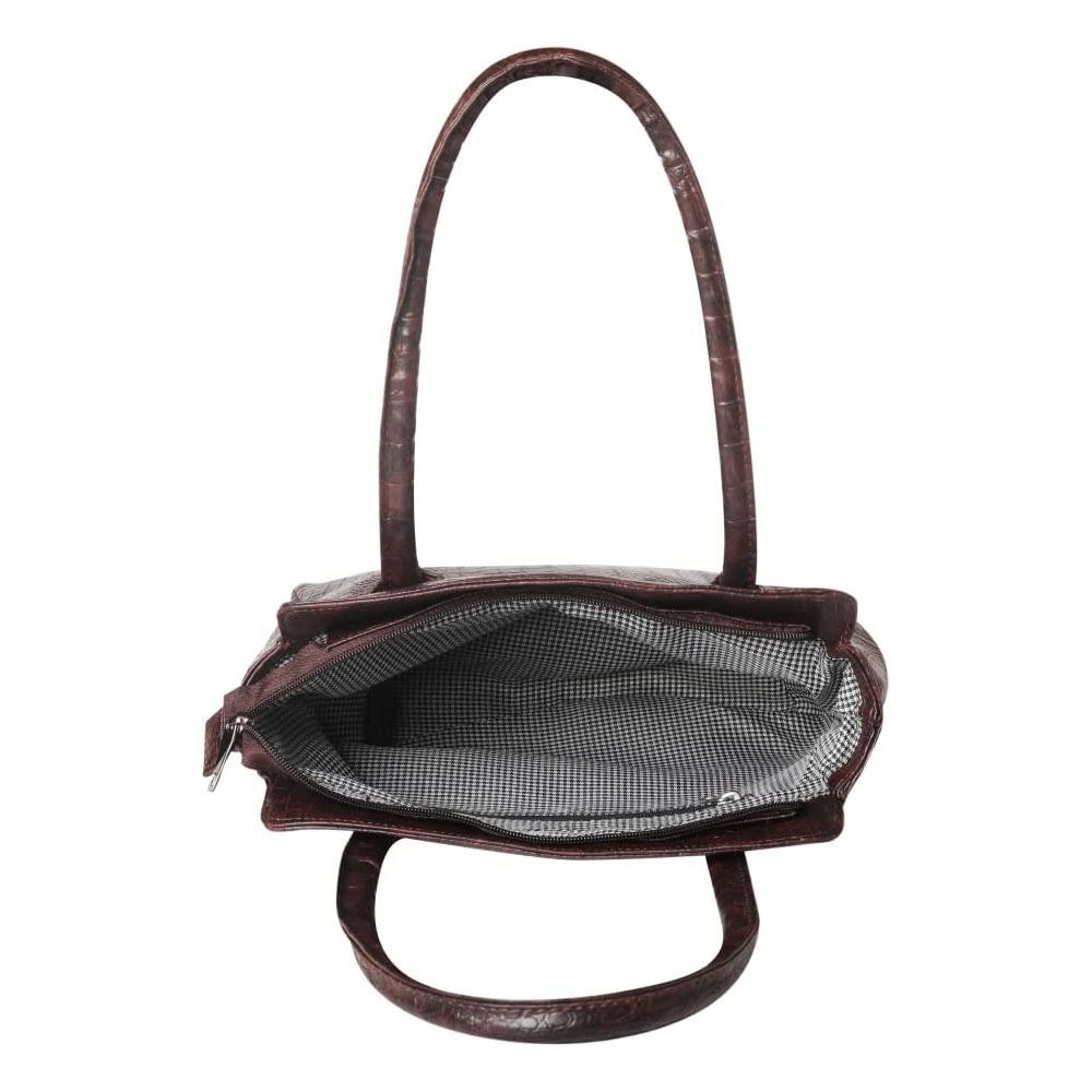 Mounthood - Anat Ladies Hand/Shoulder Bag - Brown