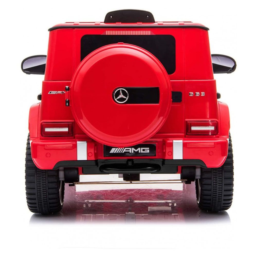 Mercedes-Benz - Electric G63 Rideon Jeep 12V - Red