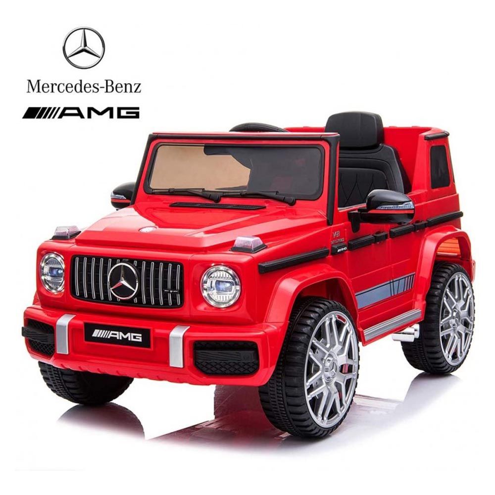 Mercedes-Benz - Electric G63 Rideon Jeep 12V - Red