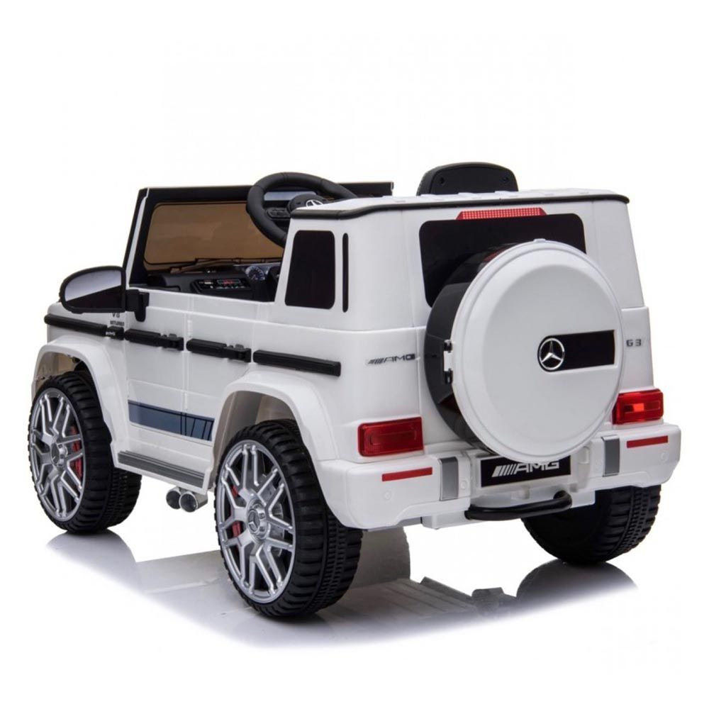 Mercedes-Benz - Electric G63 Rideon Jeep 12V - White