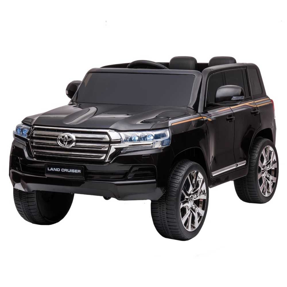 Factual Toys - 12V Toyota Landcruiser Kids Ride-On Car - Black 