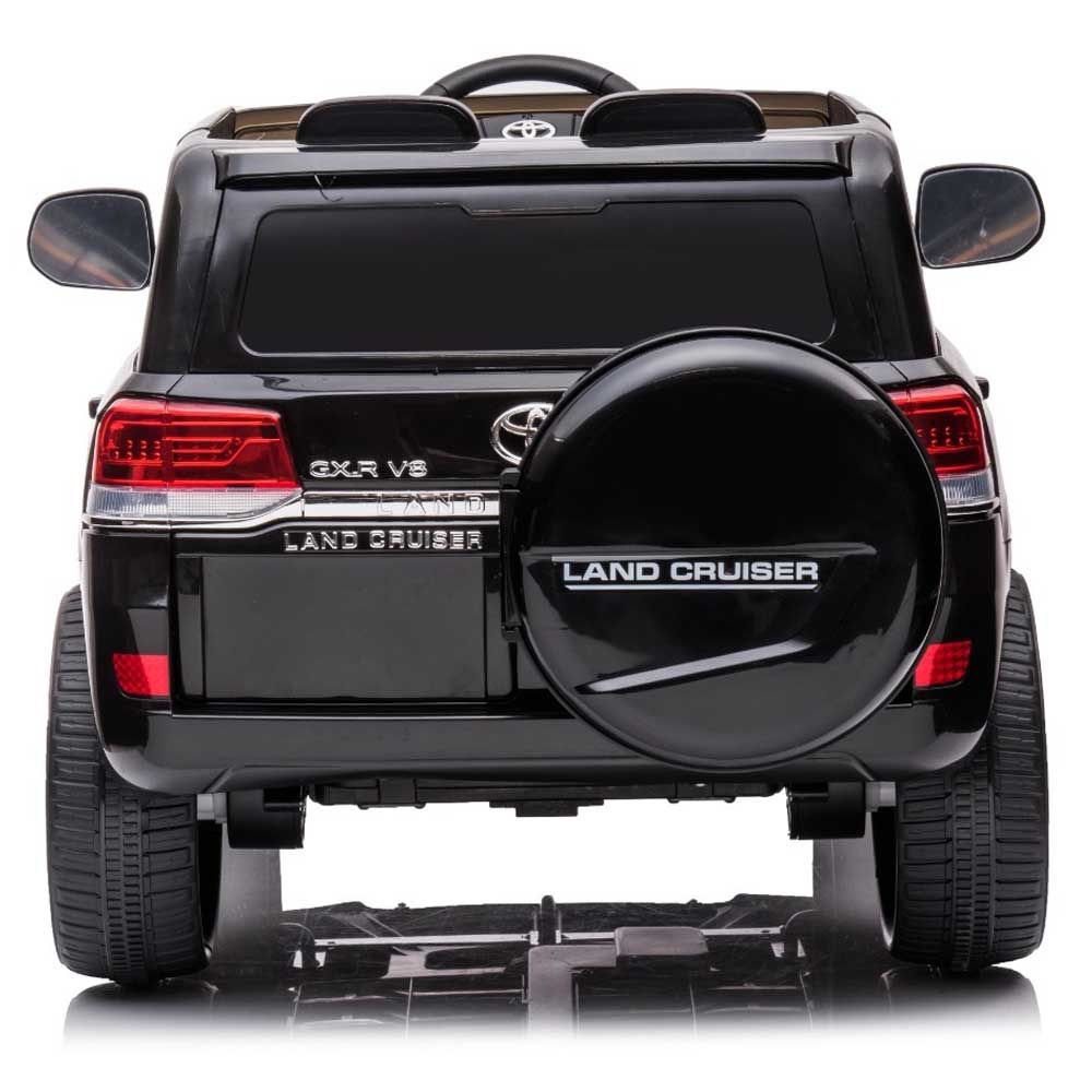 Factual Toys - 12V Toyota Landcruiser Kids Ride-On Car - Black 