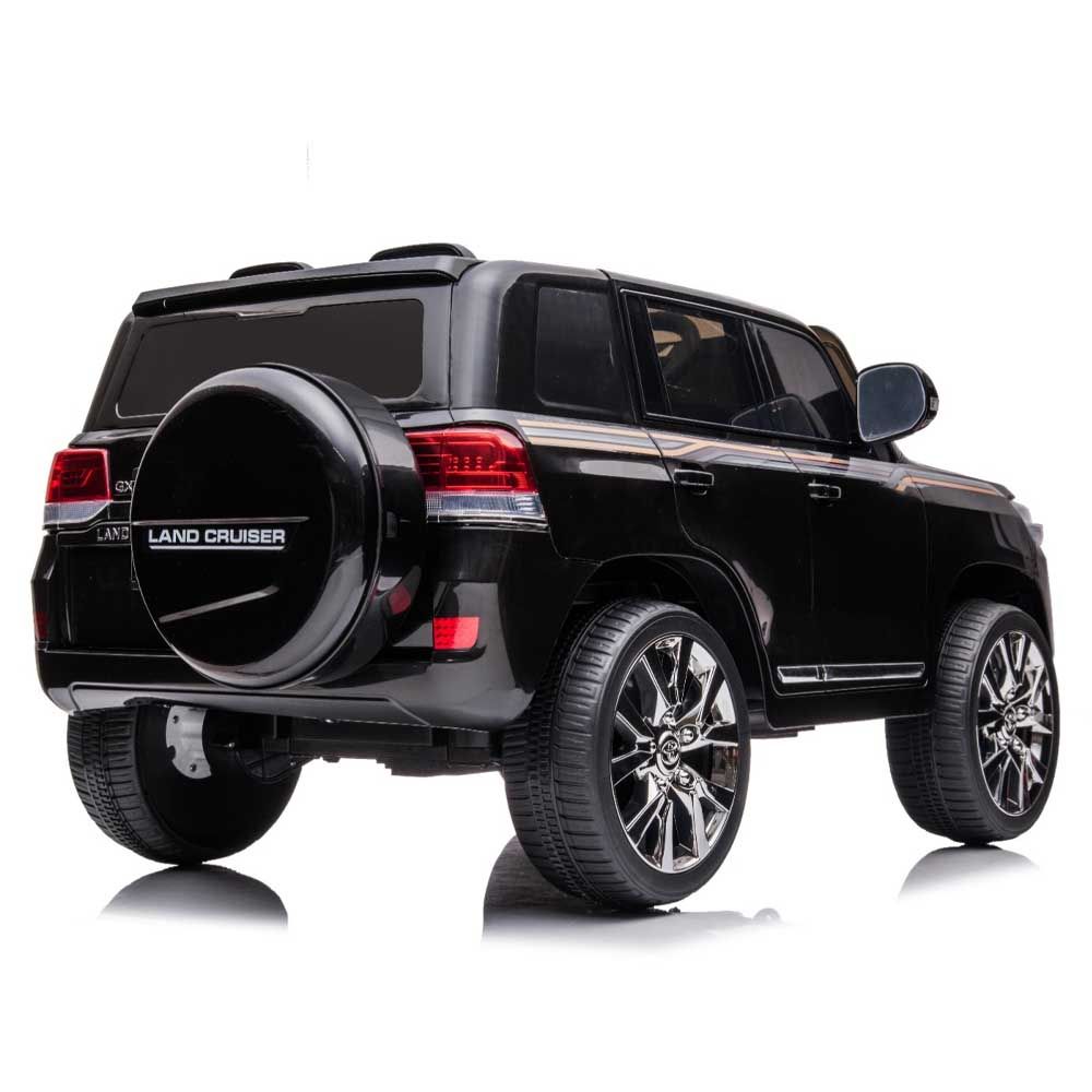 Factual Toys - 12V Toyota Landcruiser Kids Ride-On Car - Black 