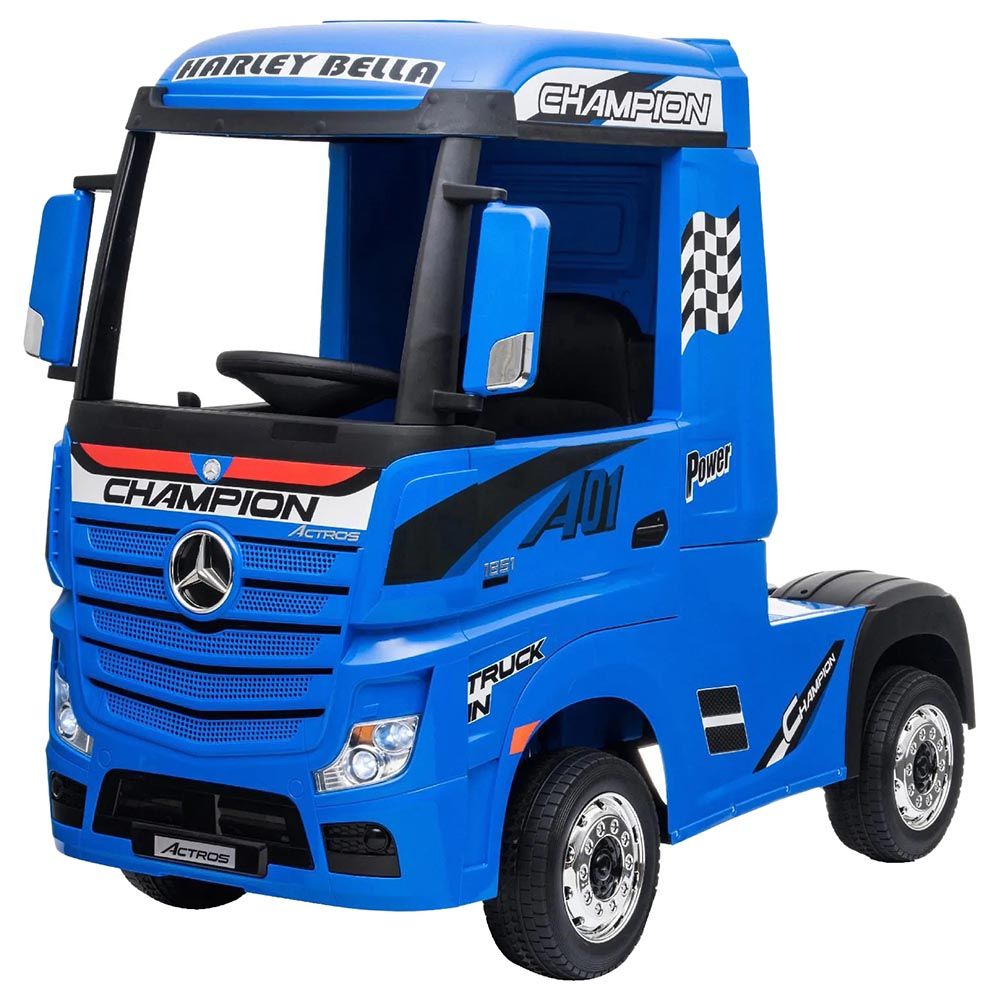 Mercedes Benz - Heavy Electric Truck 12V - Blue