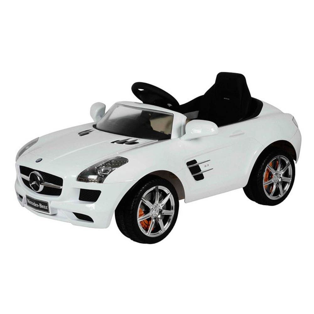 Factual Toys - 6V Mercedes Benz Sls Ride-On Car - White 