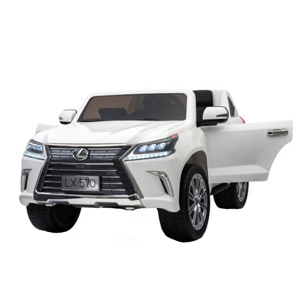 Lexus - Lx-570 Electric Rideon Car 12V - White