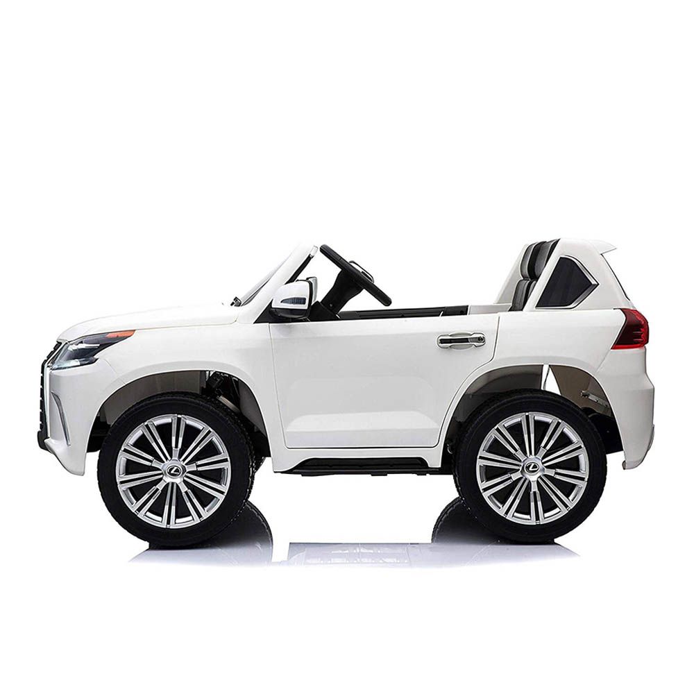 Lexus - Lx-570 Electric Rideon Car 12V - White