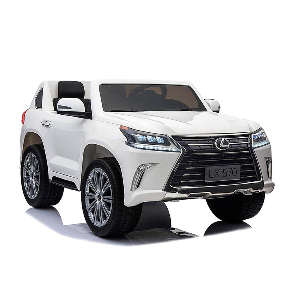 Lexus - Lx-570 Electric Rideon Car 12V - White