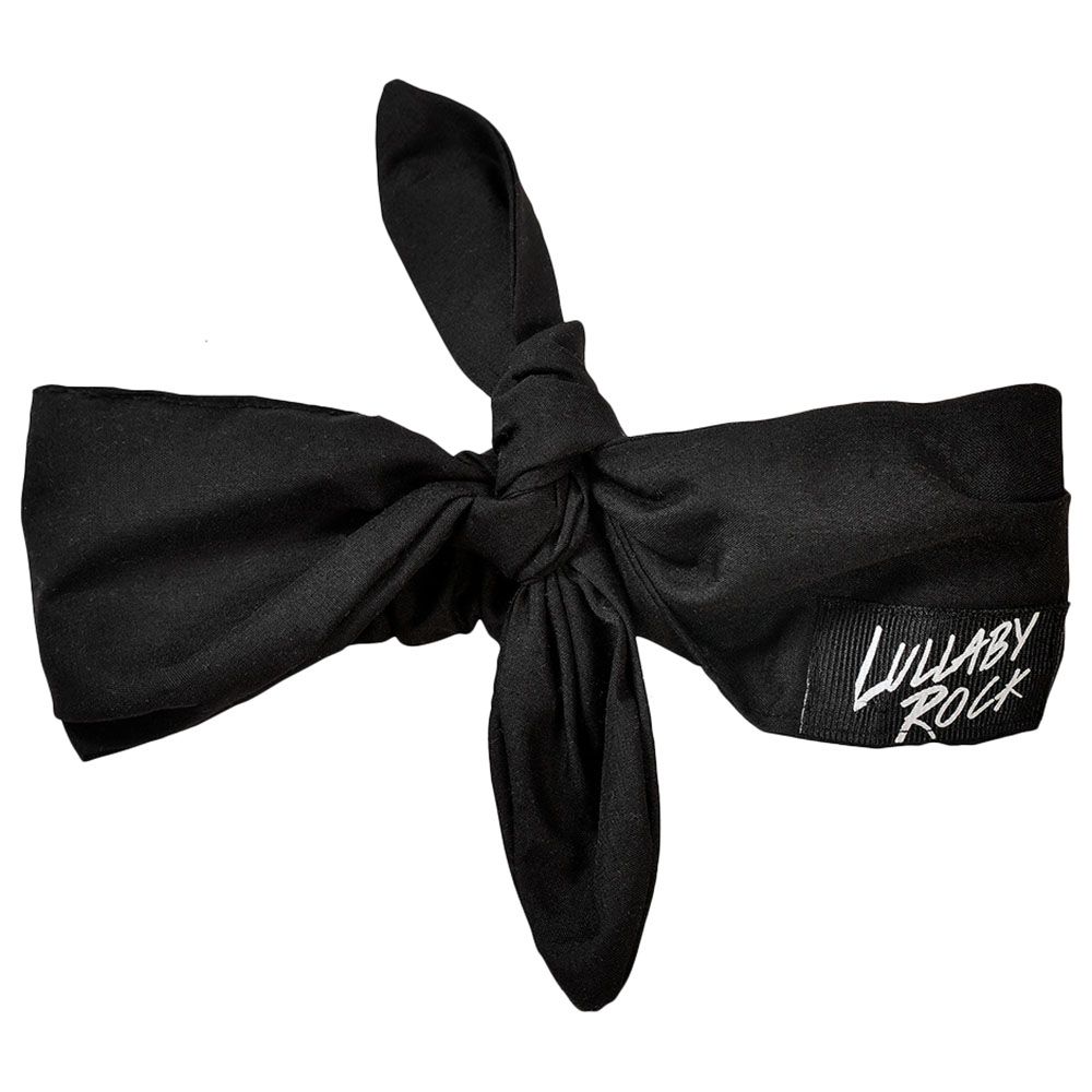 Lullaby Rock - Tie Headband - Black