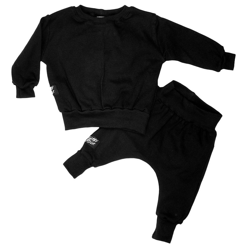 Lullaby Rock - Classic Tracksuit Rockstar - Black