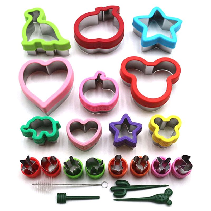 Rainbow Skool - Sandwich Cutters - 18pcs (Exclusive)