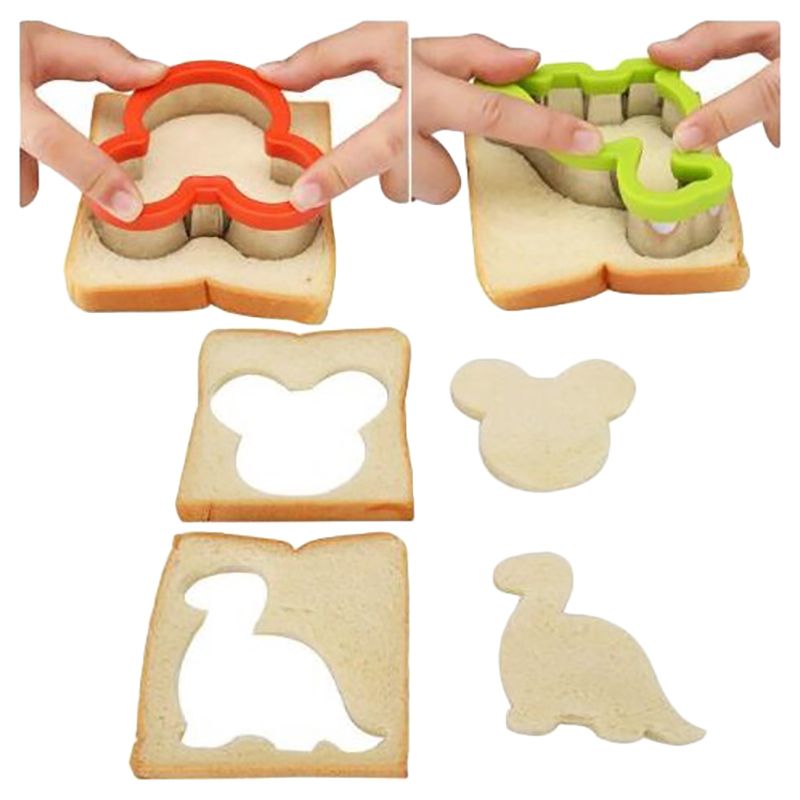 Rainbow Skool - Sandwich Cutters - 4pcs (Exclusive)