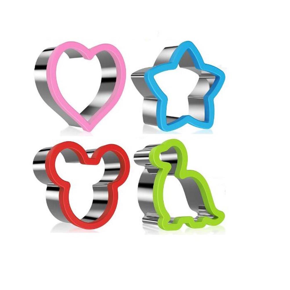 Rainbow Skool - Sandwich Cutters - 4pcs (Exclusive)