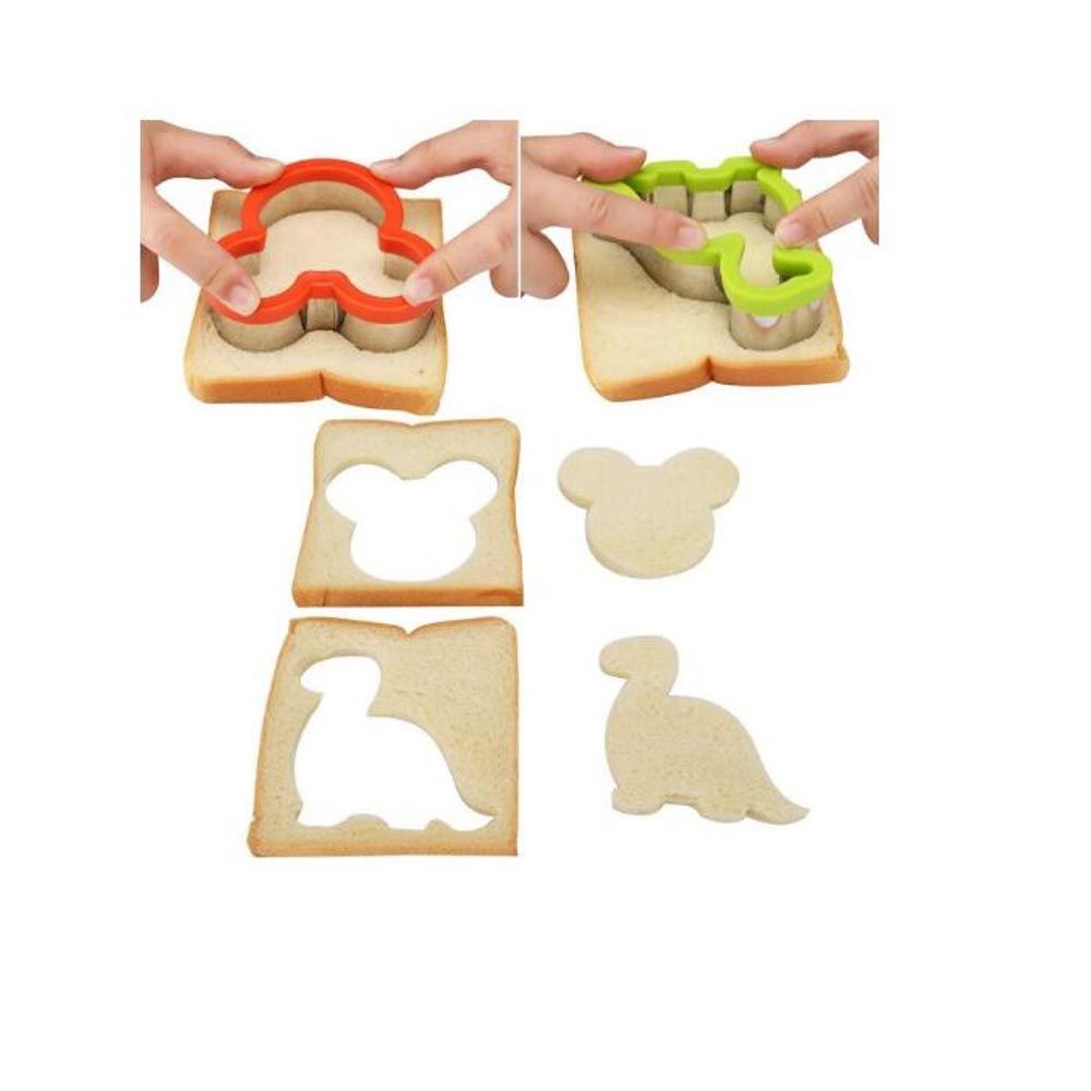 Rainbow Skool - Sandwich Cutters - 4pcs (Exclusive)