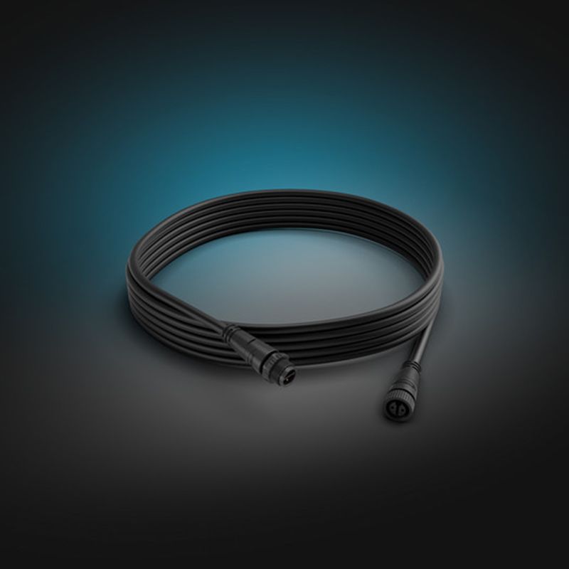 Philips Hue - Outdoor Extension Cable - 5M - Black