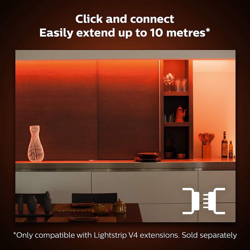 Philips Hue - UAE Light Strip Plus Extension V4 - 1M