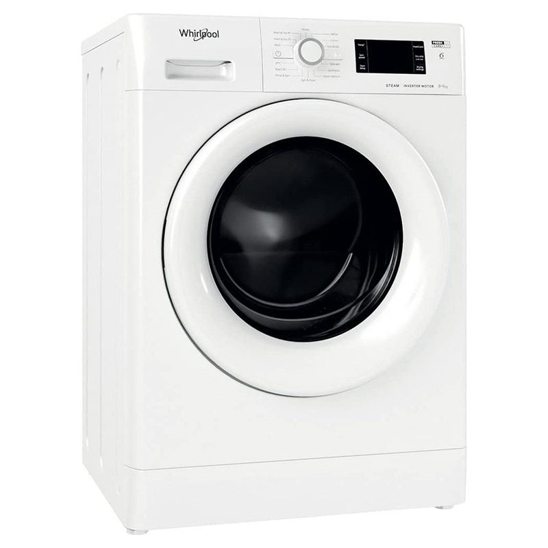 Whirlpool - Freestanding Washer Dryer - 8/6Kg - White