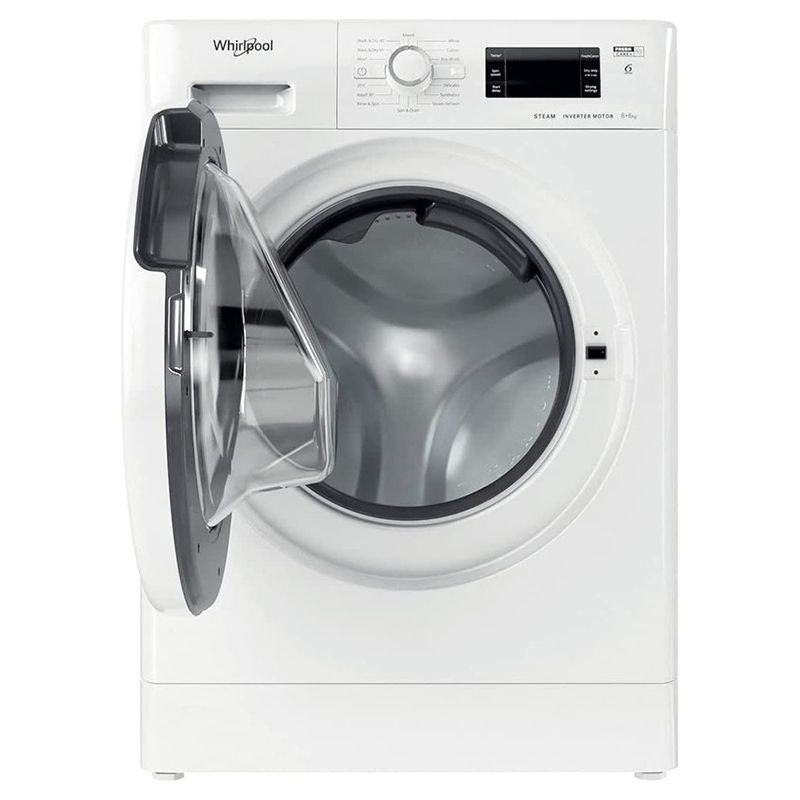 Whirlpool - Freestanding Washer Dryer - 8/6Kg - White