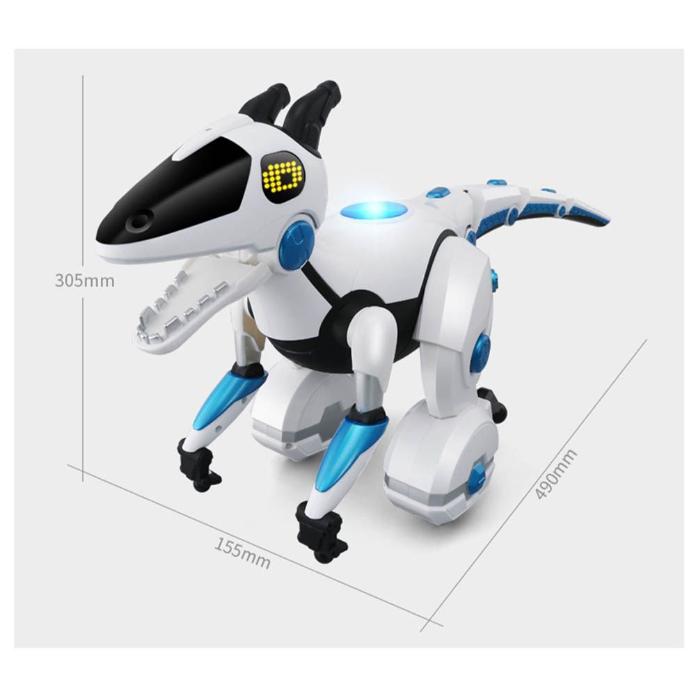 Little Angel - Baby Toys Robot Dinosaur Toy - White/Blue