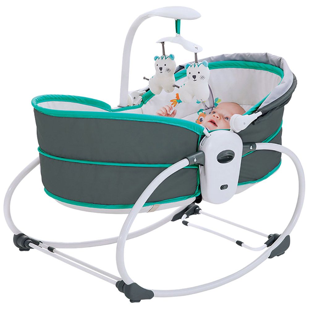 Mastela - Baby Rocker & Bassinet Cradle 5In1 Newborn - Green