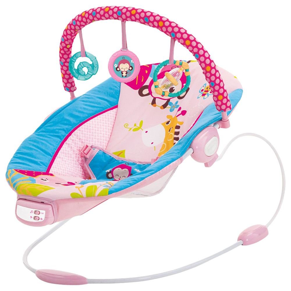 Mastela - Baby Bouncer For Newborn To Toddler 6+ Month- Pink