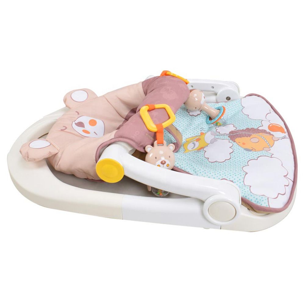 Little Angel - Baby Activity Booster Seat - Brown