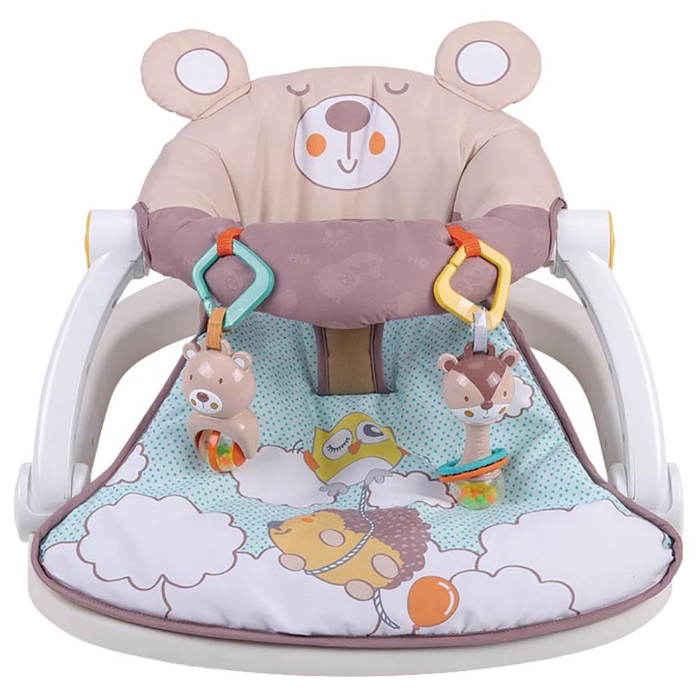 Little Angel - Baby Activity Booster Seat - Brown