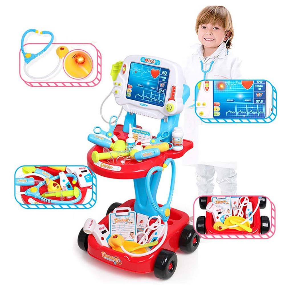 Little Angel - Kids Toys Doctor ECG Toy Set For Boys, 3+ Years