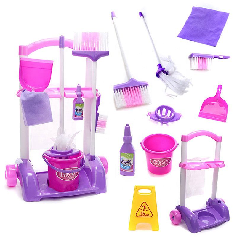 Little Angel - Kids Cleaning Helper Pretendplay Set - Multi_2y